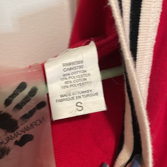 Norma Kamala x Everlast red striped sleeveless zip up dress small - Picture 6 of 8